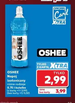 Kaufland Napój izotoniczny Oshee oferta