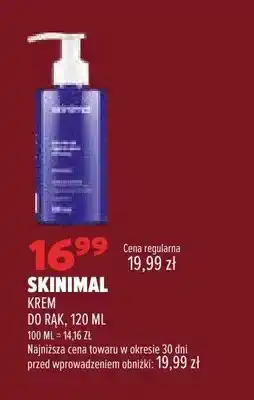 Drogerie Natura Krem do rąk Skinimal oferta