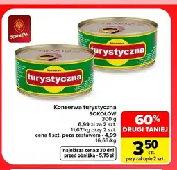 Carrefour Konserwa turystyczna Sokołów oferta