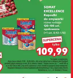 Kaufland Kapsułki do zmywarki Excellence 4in1 Somat oferta