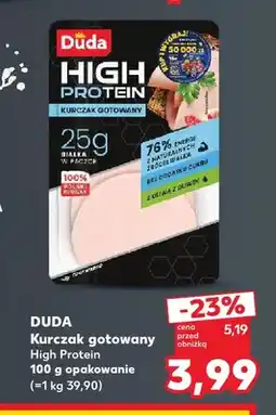 Kaufland Kurczak gotowany High Protein Duda oferta