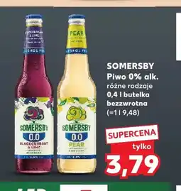 Kaufland Piwo bezalkoholowe Somersby Blackcurrant & Lime oferta