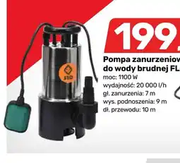 Bricomarche Pompa zanurzeniowa do wody brudnej Flo 1100W oferta