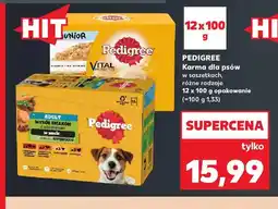 Kaufland Karma dla psów w saszetkach Pedigree oferta