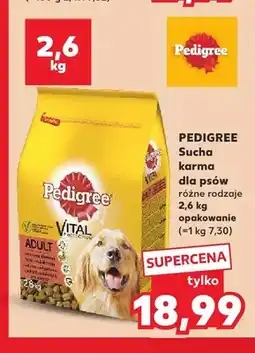 Kaufland Sucha karma dla psów Pedigree oferta