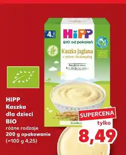 Kaufland Kaszka dla dzieci BIO HiPP oferta