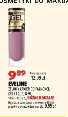 Drogerie Natura Żelowy lakier do paznokci Gel Laque Eveline oferta
