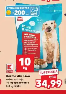 Kaufland Karma dla psów K-Classic oferta
