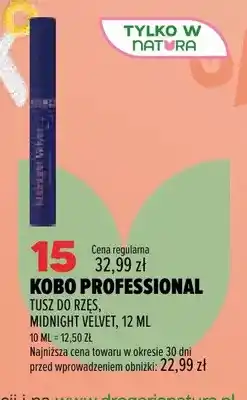 Drogerie Natura Tusz do rzęs Midnight Velvet Kobo Professional oferta