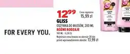 Drogerie Natura Odżywka do włosów Gliss oferta