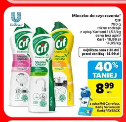Carrefour Mleczko do czyszczenia Cif oferta