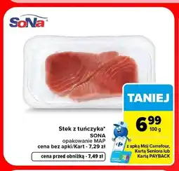 Carrefour Stek z tuńczyka Sona oferta