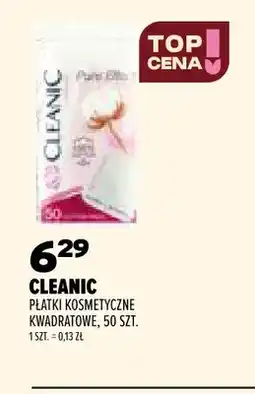 Drogerie Natura Płatki kosmetyczne kwadratowe Cleanic oferta