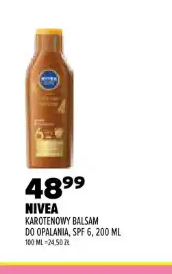 Drogerie Natura Karotenowy balsam do opalania SPF 6 Nivea oferta