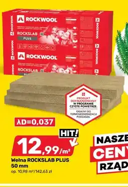 Bricomarche Wełna mineralna Rockwool Rockslab Plus 50 mm oferta