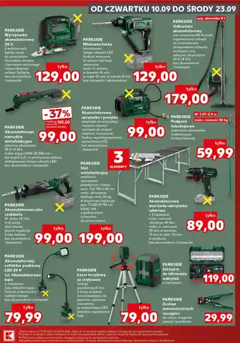 PARKSIDE Akumulatorowa piła szablasta