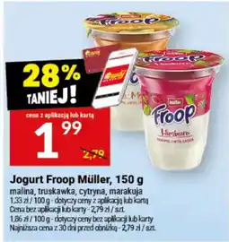 Twój Market Jogurt Froop Müller oferta