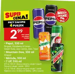 Twój Market Pepsi, Mountain Dew, Mirinda, 7 UP oferta