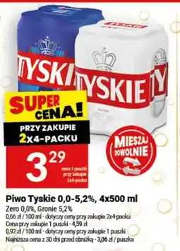 Twój Market Piwo Tyskie oferta