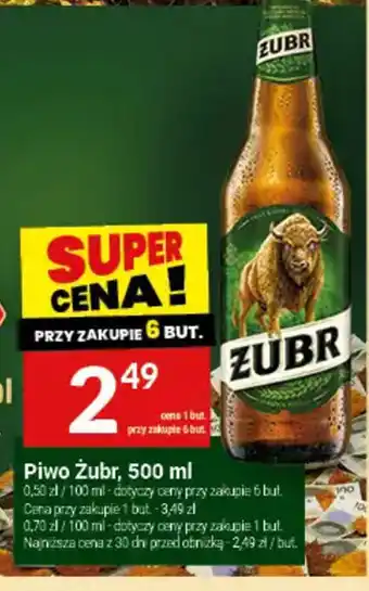 Twój Market Piwo Żubr oferta