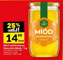 Twój Market Miód wielokwiatowy Mazurskie Miody oferta