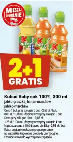 Twój Market Kubuś Baby sok 100% oferta