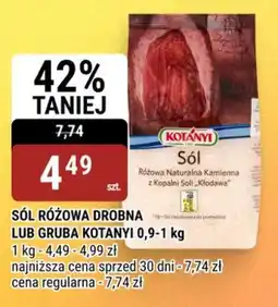 bi1 Sól Różowa Kotányi oferta