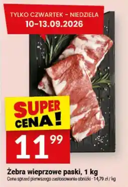 Twój Market Żebra wieprzowe paski oferta