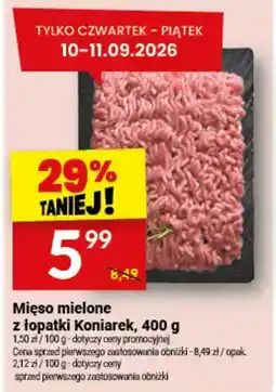 Twój Market Mięso mielone z łopatki Koniarek oferta