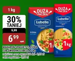 bi1 Makaron Spaghetti, Pióra lub Świderki Lubella oferta