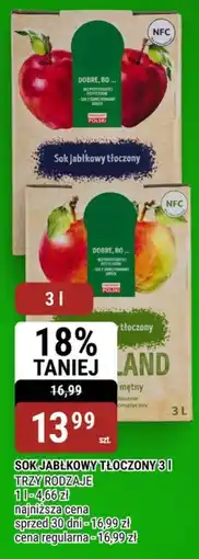 bi1 Sok Jabłkowy Tłoczony oferta