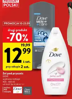 Intermarche Żel pod prysznic DOVE oferta