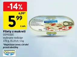 Intermarche Filety z makreli ODYSSEE oferta