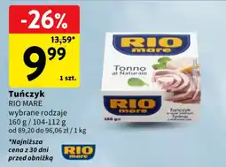 Intermarche Tuńczyk RIO MARE oferta