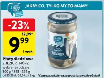 Intermarche Płaty śledziowe Z JEZIOR I MÓRZ oferta