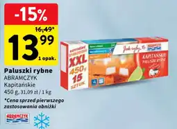 Intermarche Paluszki rybne Abramczyk Kapitańskie oferta