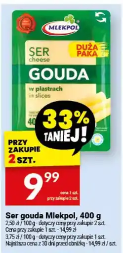 Twój Market Ser gouda Mlekpols oferta
