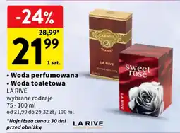 Intermarche Woda perfumowana Woda toaletowa LA RIVE oferta