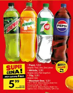 Twój Market Pepsi, Mirinda, 7Up, Mountain Dew oferta
