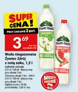 Twój Market Woda niegazowana Żywic Zdrój z nutą soku oferta