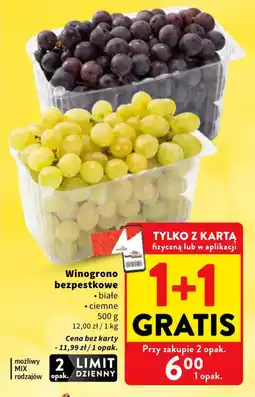 Intermarche Winogrono bezpestkowe oferta