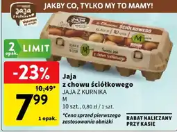 Intermarche Jaja z chowu ściółkowego oferta