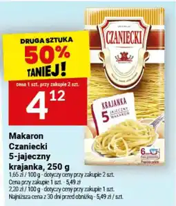 Twój Market Makaron Czaniecki 5-jajeczny krajanka oferta