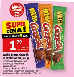 Twój Market Wafle Mega Grześki oferta