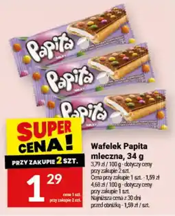 Twój Market Wafelki Papita mleczna oferta