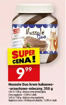 Twój Market Nussole Duo krem kakaowo-orzechowo-mleczny oferta