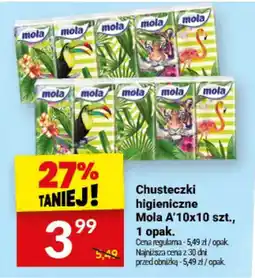 Twój Market Chusteczki higieniczne Mola oferta