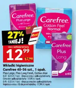 Twój Market Wkładki higieniczne Carefree oferta