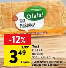 Intermarche Tost Maślany Olala! oferta