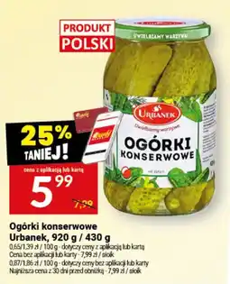 Twój Market Ogórki konserwowe Urbanek oferta